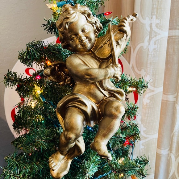 Vintage Other - Large vintage cherub